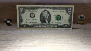 РЕАЛЬНАЯ ЦЕНА БАНКНОТЫ 2 ДОЛЛАРА США