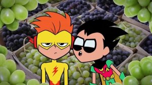 Юные Титаны песня (кислый виноград!)