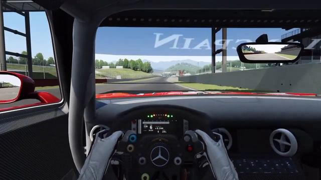 Assetto Corsa [PS4] - Mercedes-Benz SLS AMG GT3 at Mugello смотреть онлайн