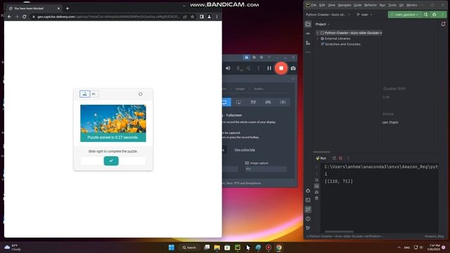 Demo Slider Captcha Resolve Python смотреть онлайн