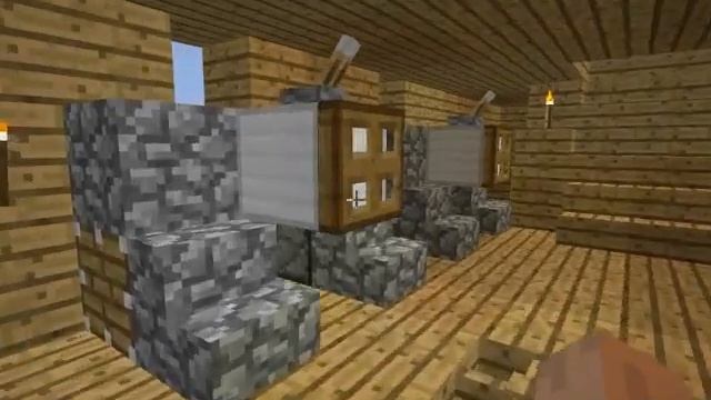 Постройки Minecraft Военный корабль смотреть онлайн