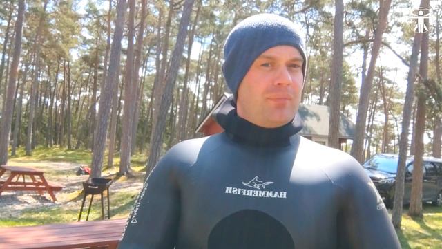 Хийумаа- подводная охота на камбалу и отдых. Май 2021. смотреть онлайн