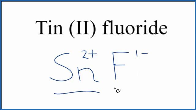 How to Write the Formula for Tin (II) fluoride смотреть онлайн