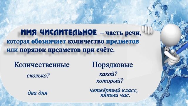 Русский язык. Имя числительное как часть речи. Количественные и порядковые числит. 4 класс. Урок 6 смотреть онлайн