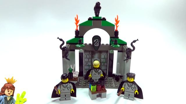 LEGO Slytherin Common Room 4735 Harry Potter 2002 Review - BrickQueen смотреть онлайн