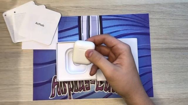 Распаковка наушников Airpods 2. Копия. смотреть онлайн