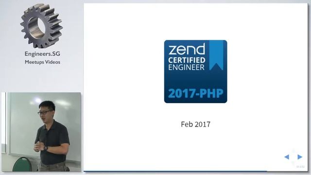 Why you should go for Zend Certified Engineer Certification? - Singapore PHP User Group смотреть онлайн