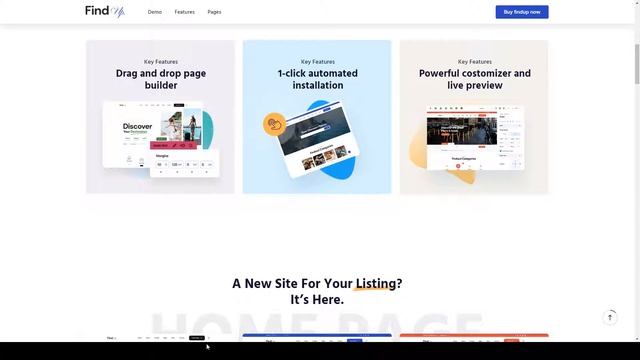 Findup - Directory and Listing WordPress Theme local business city guide смотреть онлайн
