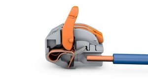 Клемма на 2 провода, универсальная 222 412 32А 4мм2 WAGO