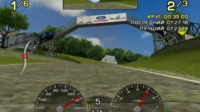 Ford Racing 2 (2003) - Mustang Mach III Concept - Порт (Обычная гонка) смотреть онлайн