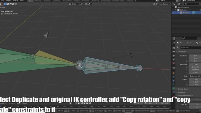 [Blender] Switchable IK Stretch mechanism tutorial смотреть онлайн