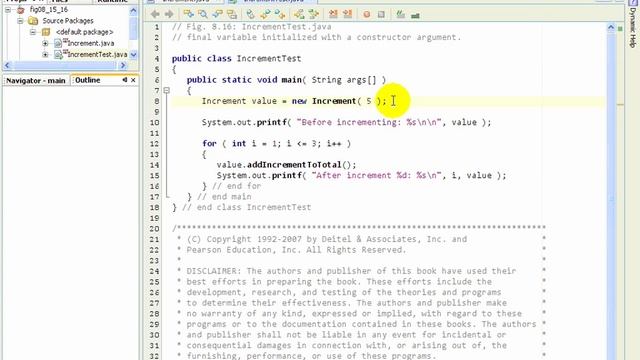 F1L7@14 Increment java final instance variable in a class смотреть онлайн