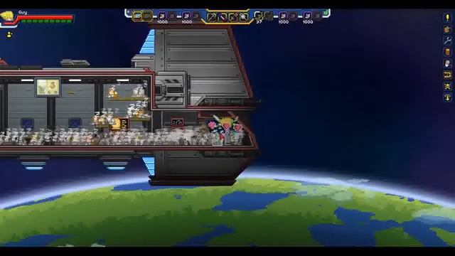 BEING A BAD MECH MOMMY - Starbound: Frackin Universe Mod смотреть онлайн