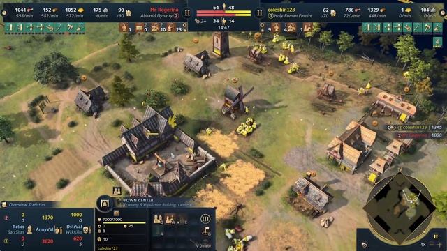 AOE4 1v1 - The Holy Roman Punishment смотреть онлайн