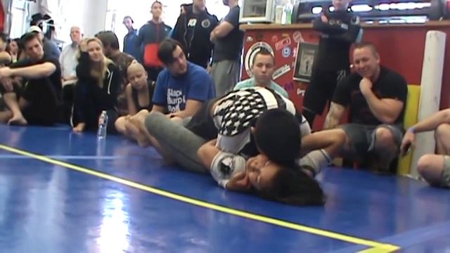 Cora Sek Vs CJ Dominguez @ Jiu Jitsu Kumite 13