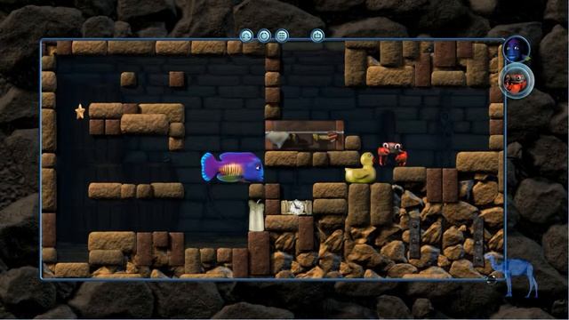 The Fish Fillets 2 Walkthrough - 2.08 - Virgil and Flounder смотреть онлайн