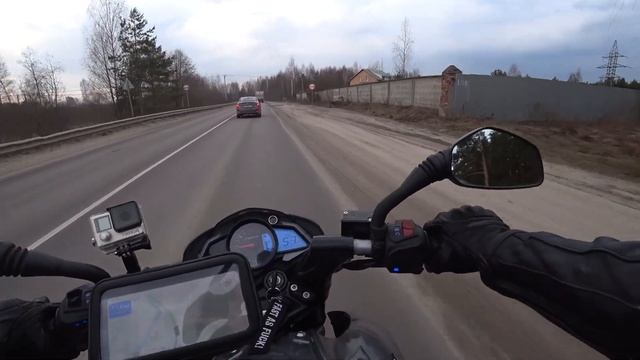 ОТКРЫЛ МОТОСЕЗОН 2023 / Bajaj Pulsar Ns 200