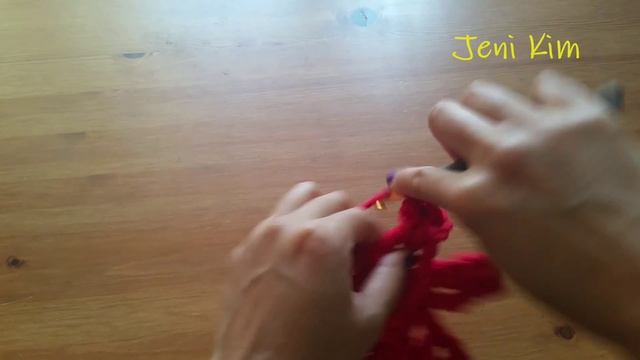 Ковер крючком из шнура для начинающих 3 ряд Crochet rug f смотреть онлайн