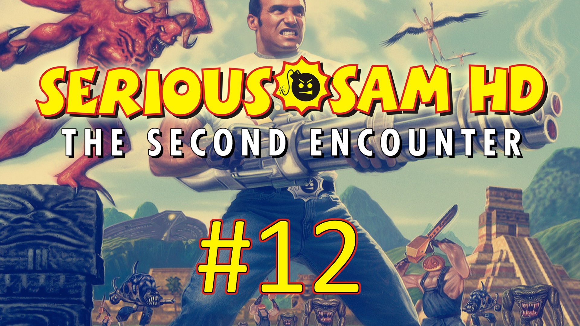 Прохождение Serious Sam HD: The Second Encounter - Часть 12. Земля проклятых (кооператив)