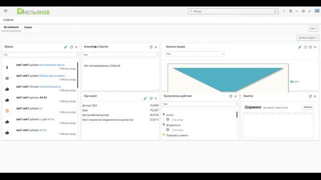 Обзор возможностей Vtiger CRM