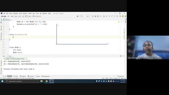 Java Training Session 29 Data Structure Linked List, Array, Node, Head, Tail, Add data Get all dat смотреть онлайн