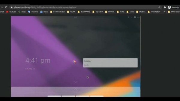 kde plasma mobile review - kde neon plasma mobile on the pinephone