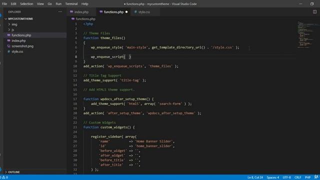 021 Creating Banner Slideshow | WordPress Theme Development Course With Bootstrap 5 And PHP смотреть онлайн