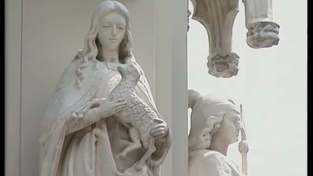 Фаршированная грудинка по-венски. Австрийский салат. смотреть онлайн