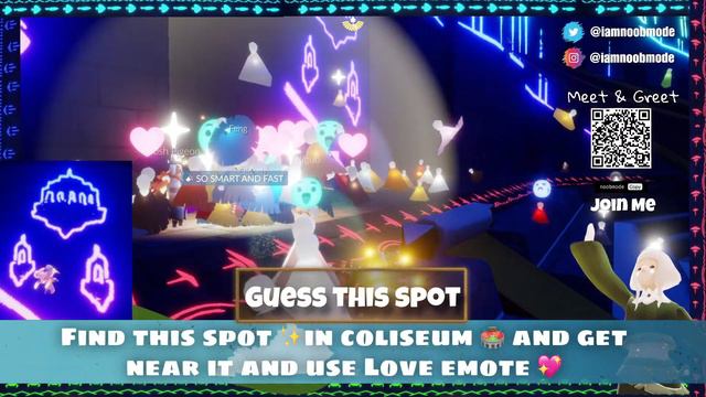 GUESS the SPOT Game, Dancer Floor & SELFIE Together with Noobfam 🥰 | Join me | Sky Cotl | Noob Mode смотреть онлайн
