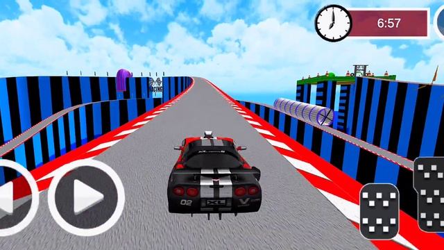 Ultimate Racing Derby Fast Car Stunts - Vain Mega Ramps Car Stunt Game - Android GamePlay смотреть онлайн