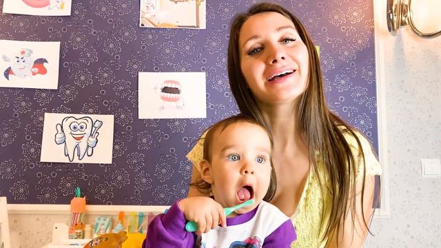 Dentist Song на русском | Детская песня про дантиста | Песни для детей от NikolChick смотреть онлайн