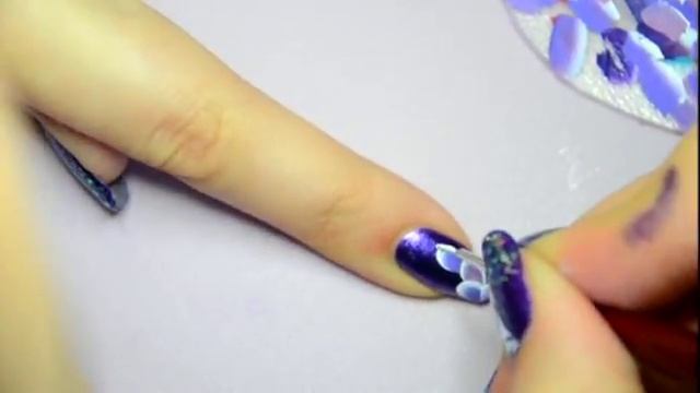 Nail art one stroke plumes exotiques смотреть онлайн