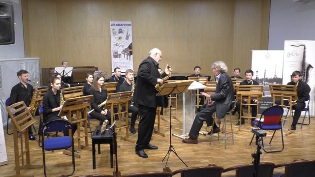 Concert J.P. Baraglioli and A. Volkov saxophone ensemble 2019.03.27 смотреть онлайн