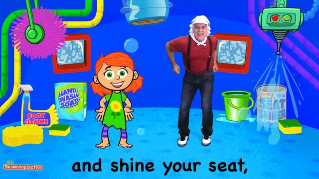 Brain Breaks ♫ Action Songs for Children ♫ Shiny Clean Dance ♫ Kids Songs by The Learning Station смотреть онлайн