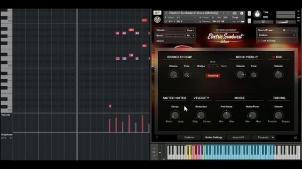 SESSION GUITARIST: ELECTRIC SUNBURST DELUXE Walkthrough | Native Instruments
