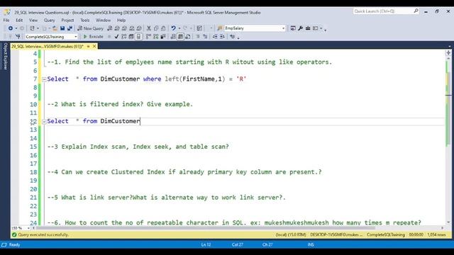 29.HCL Data Analyst interview questions|SQL interview Questions for Data Analyst & Business Analyst смотреть онлайн