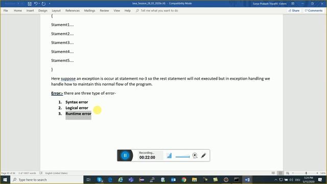 Free Online Training Session Java 89 | Java Tutorial in Hindi | Java Tutorial For Beginner смотреть онлайн