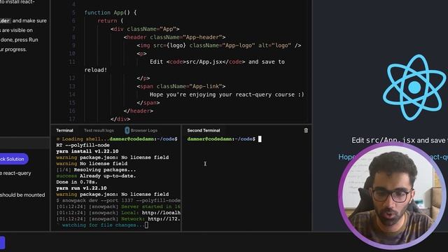 React Query Full Course Completely Free смотреть онлайн