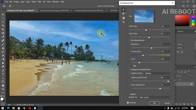 How To Change Sky in Photoshop | Sky Replacement Sinhala 2022 смотреть онлайн