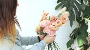 Как собрать букет невесты | Раскидистый букет
