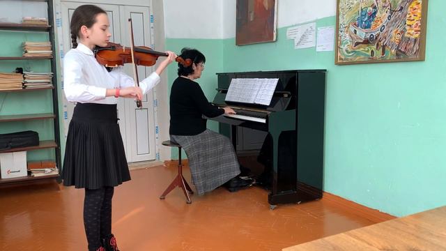 Ф.Зейц Концерт N4 1часть ор.15 Жеребцова Елизавета 12 лет смотреть онлайн