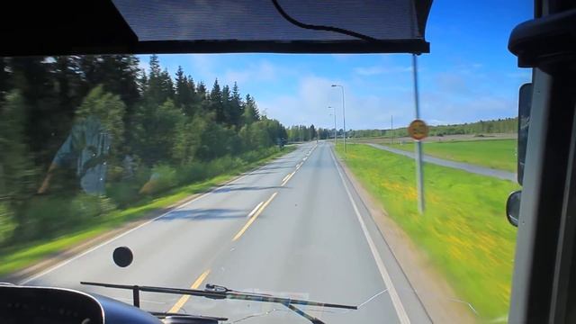 Bus Trip - Finland, Oulu - Oulunsalo - Hailuoto