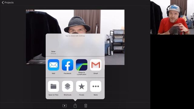 How to export projects in iMovie iOS (iPhone/iPad) смотреть онлайн
