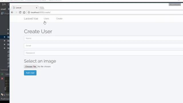 laraval 5 3 and vuejs 2 1 Router transition, configuration of URL without hashbang смотреть онлайн