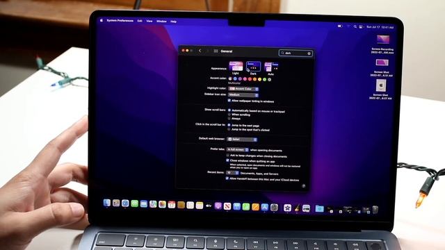 How To Enable Dark Mode On M2 MacBook Air