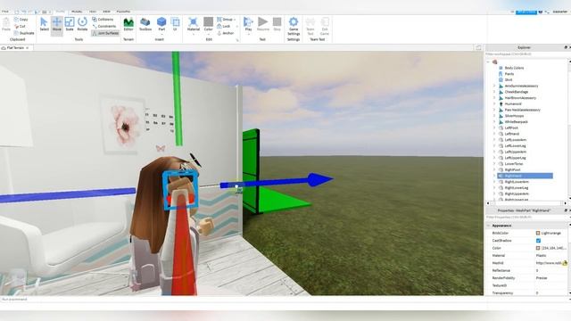 | КАК ПОСТАВИТЬ СВОЕГО ПЕРСА В ЛЮБУЮ ПОЗУ?! | БЕЗ BLENDER! ♡ Roblox смотреть онлайн