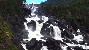 Горный Алтай. Водопад Учар.