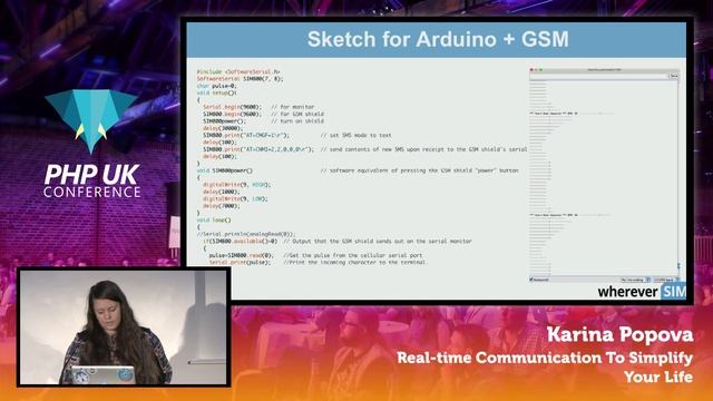 PHP UK Conference 2017 - Karina Popova - Real Time Communication to Simplify Your Life смотреть онлайн