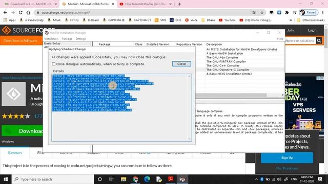 How to Install MinGW in Windows 10 in Tamil смотреть онлайн