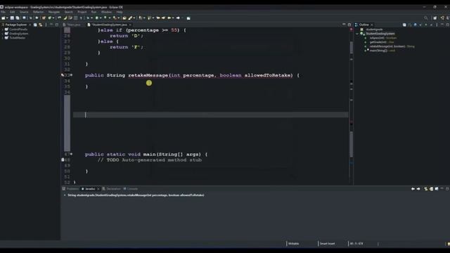 if elseif statement in Java | Calling Methods in Java | Control flow in Java смотреть онлайн